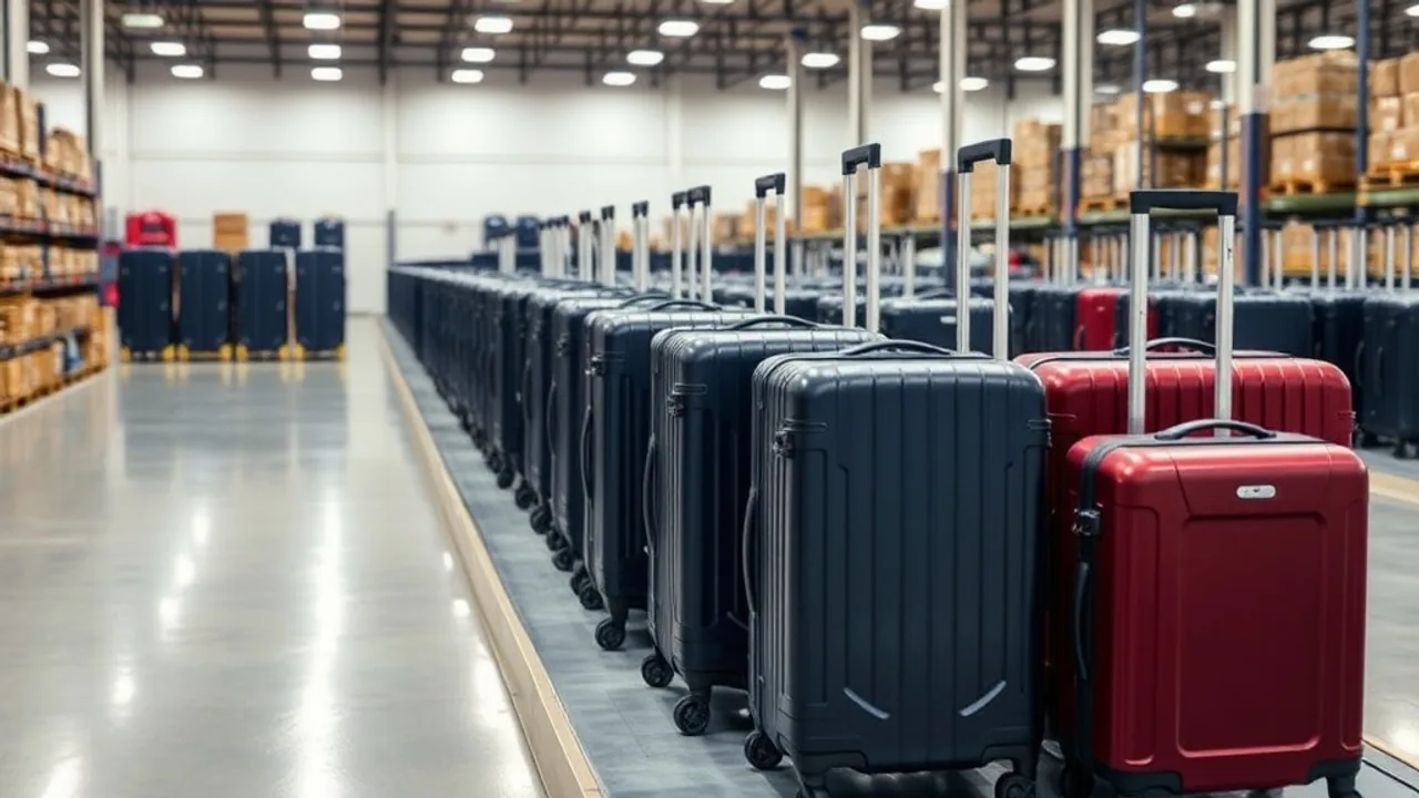 Valises et trolleys en gros — catalogue grossiste professionnel